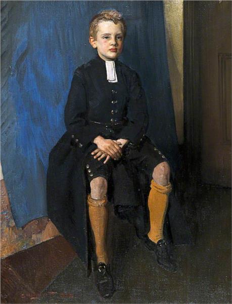 Costant Lambert come Cristo's Hospital Collegiate - 1916