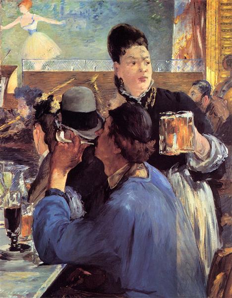 Rincon eines Kaffee -Anzugs - 1880