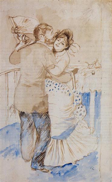 Dance country (étude) - 1883