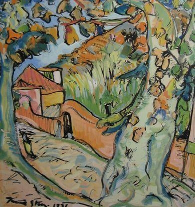 Rural Road - Madeira - 1931