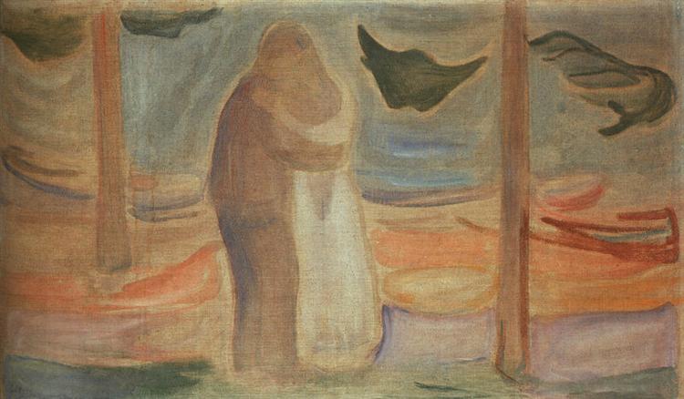 Kıyıda Çift (Reinhardt Frieze'den) - 1907