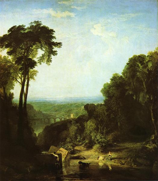 Cruzando o riacho - 1815