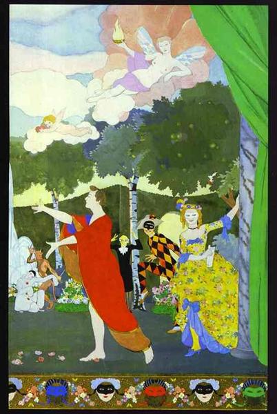 Design de Telefone para o 'Teatro Livre' de Moscovo - 1913