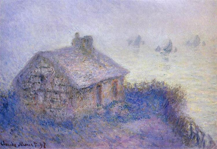 Custoghe in Varengeville nella nebbia - 1897