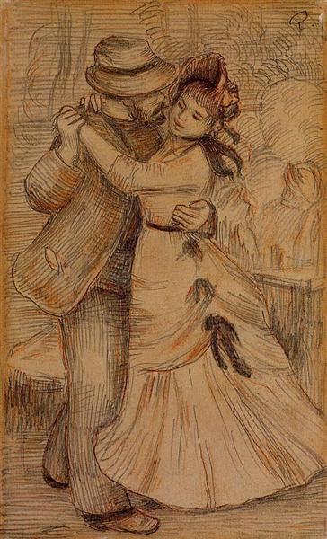 Danse sur le terrain - 1883