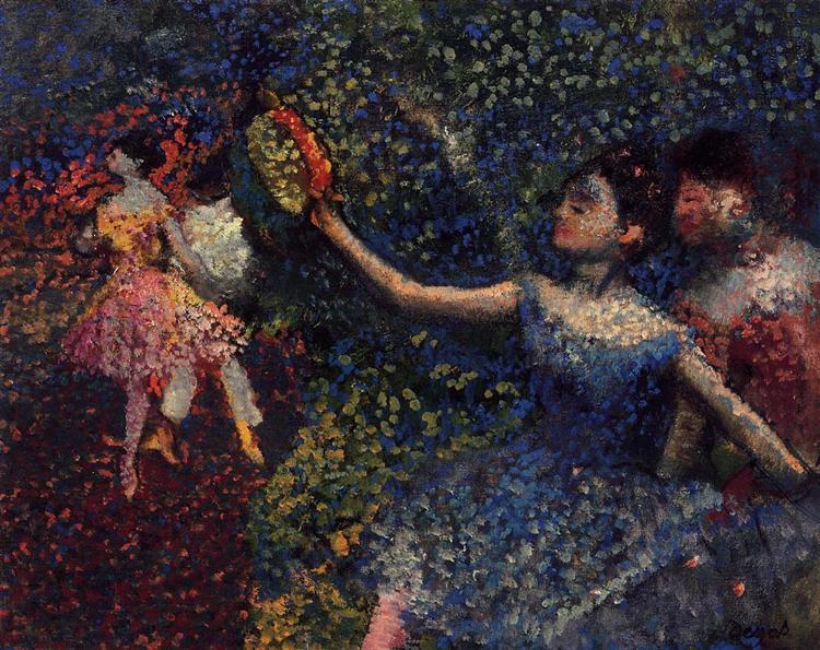 Ballerine et tambourine - 1897