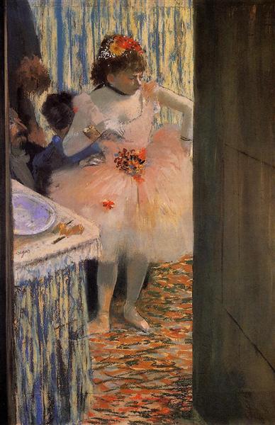 Ballerina em seu camarim - 1880
