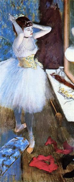 Ballerina em seu camarim - 1879
