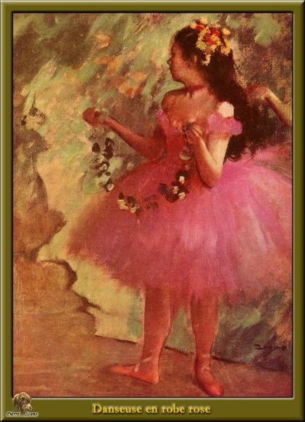 Balerina cu rochie roz - 1880