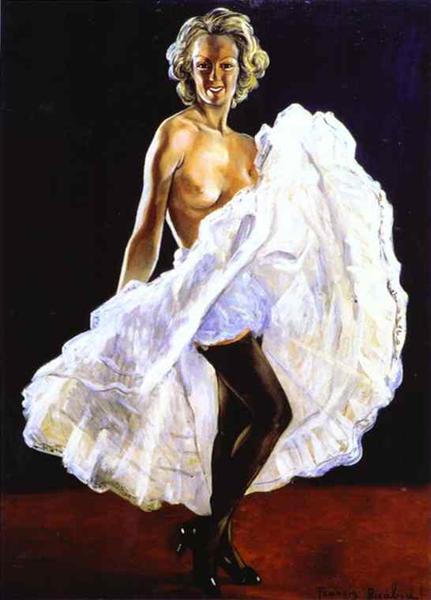Französische Cancán Ballerina - 1943