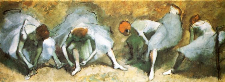 Pantofi de legare a dansatorilor - 1883