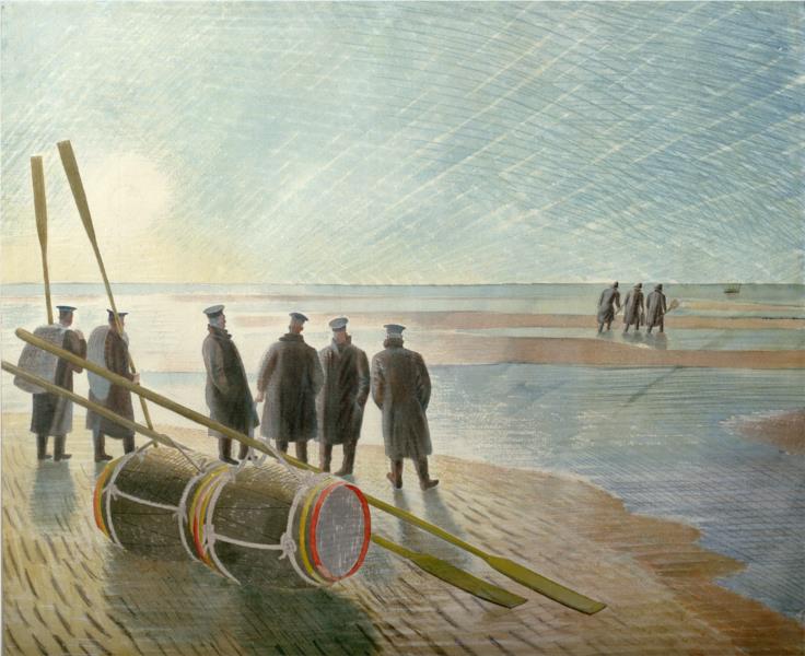 Farlig arbeid under lavvann - 1940