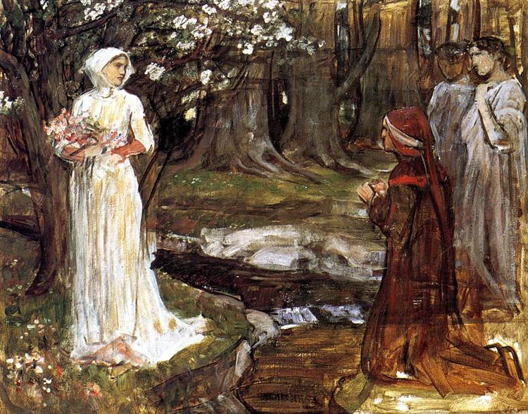 Dante och Beatriz - 1914
