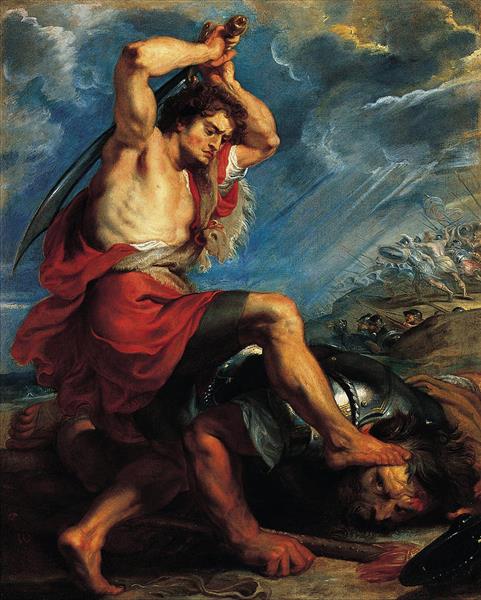 David che uccide Goliath