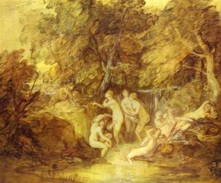 Diana și Actteon - 1785