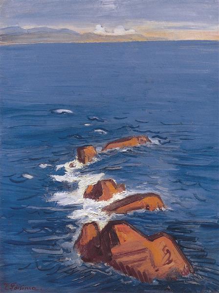 Далёкий вид на мыс Мурото - 1935