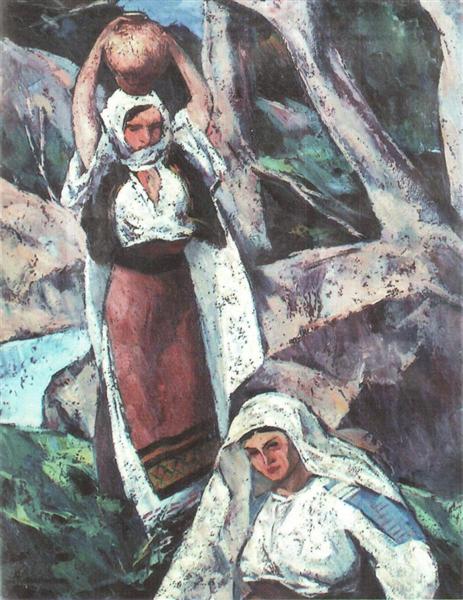 To bonde kvinder - 1923