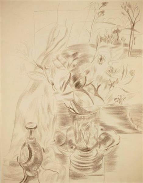 Kreslení krajiny - 1932