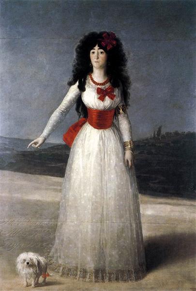 Duchess of Alba - The Blanca Duchess - 1795