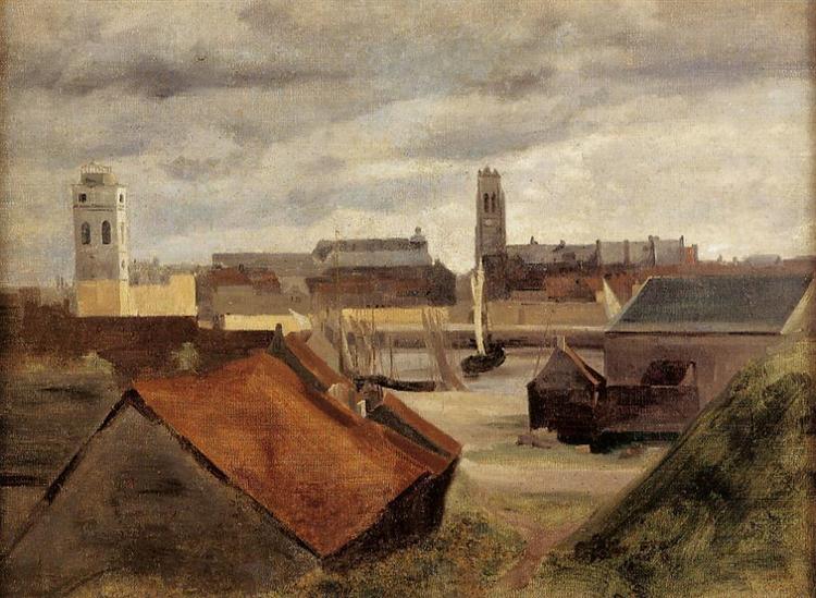 Dunkerque - Los Muelles De Pesca - 1857