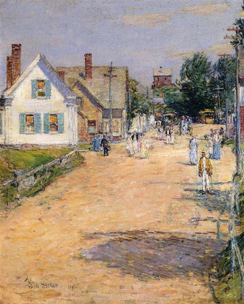 East Glouster - einde van de tramlijn - 1895