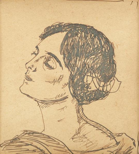 Portrét Ecaterine (Painterova manželka)