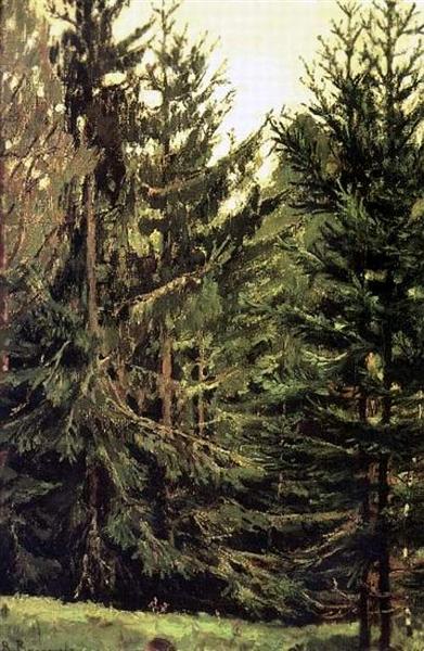 Metsämetsän reuna - 1881