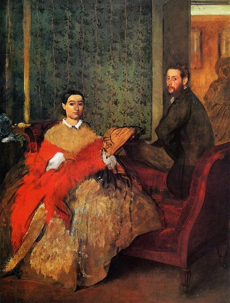 Edmondo und Teresa Morbilli - 1866