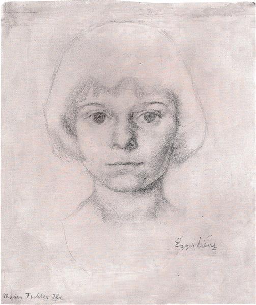 Dcera umělce ILA - 1919