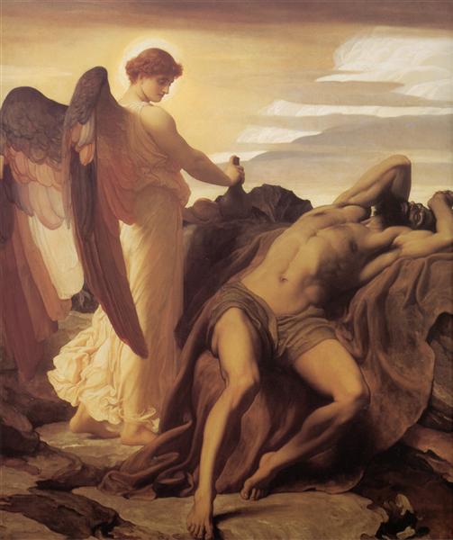Elías v poušti - 1878