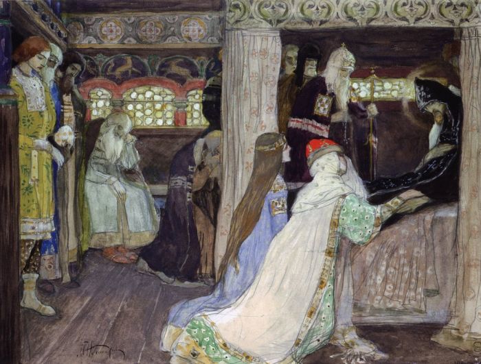 La sepoltura di Alexander Nevsky - 1900