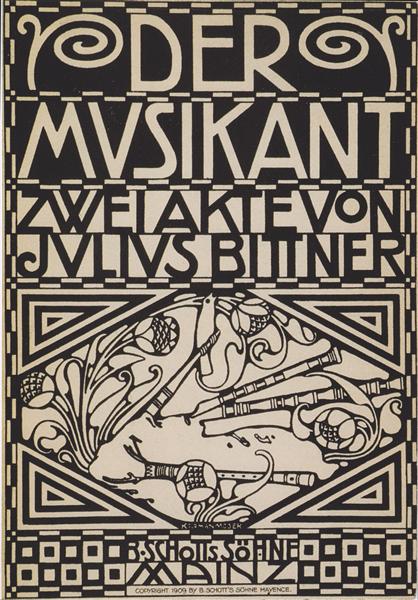 Tietoja Julius Bittnerin muusikon 'Opera -partituurista - 1909