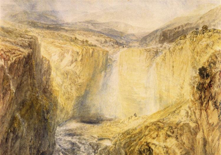 Falling Trees - Yorkshire - 1826