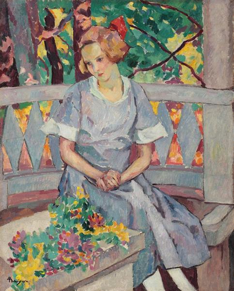 Flicka i El Mirador - 1920
