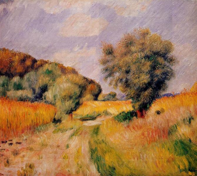 Champs de blé - 1885