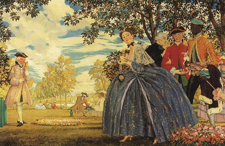 Figurer I Parken - 1919