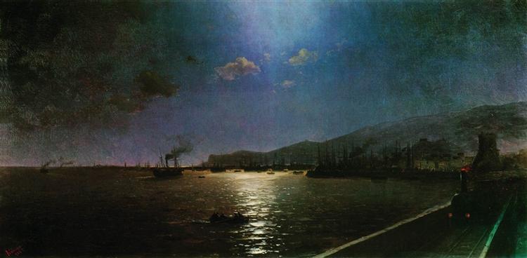 Erster Zug in Feodosia - 1892