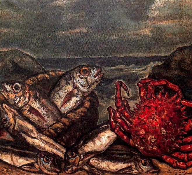 Fish and crab - 1928