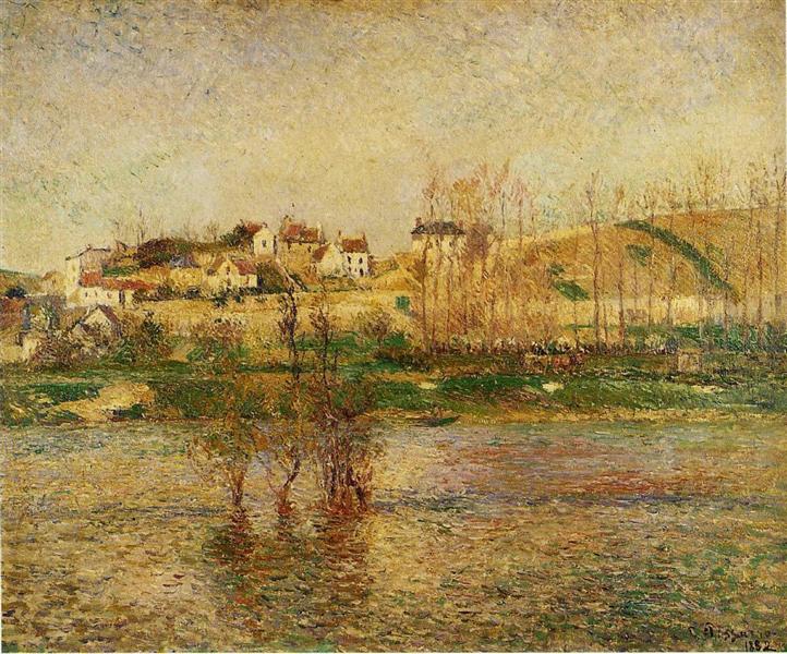 Oversvømmelse i Pontoise - 1882