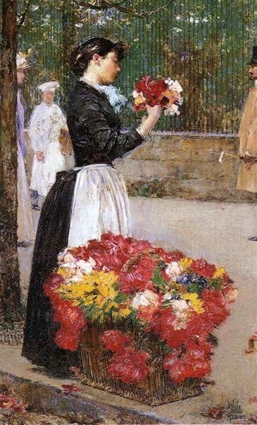 Blumenmädchen - 1888