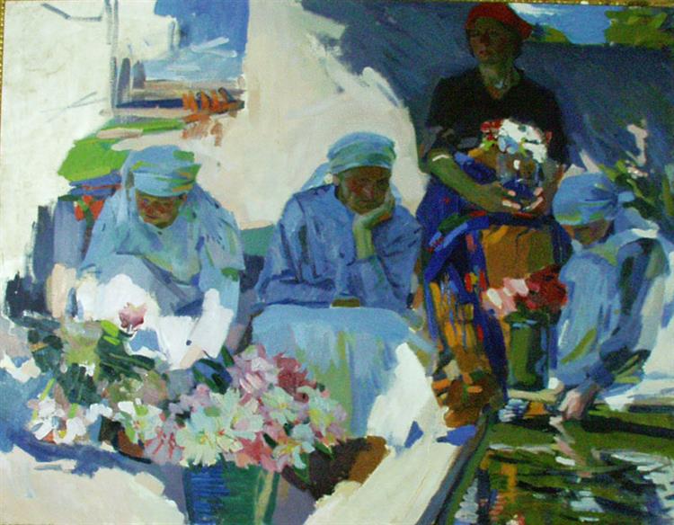Blomster sælgere - 1917