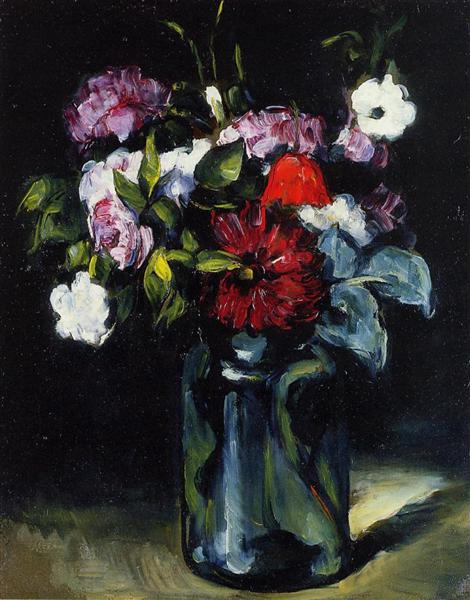 Fleurs dans un vase - 1873