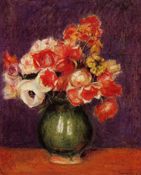 Fleurs dans un vase - 1901