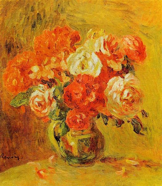 Blomster i en vase