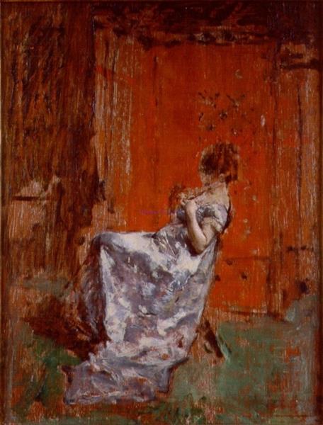 Cecilia grávida - 1868