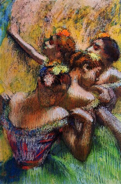 Quatre danseurs - 1902