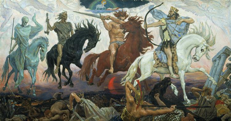 Quatre coureurs de l'Apocalypse - 1887