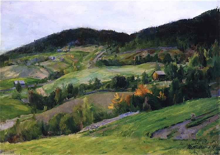 Paisagem Ulvin - 1889
