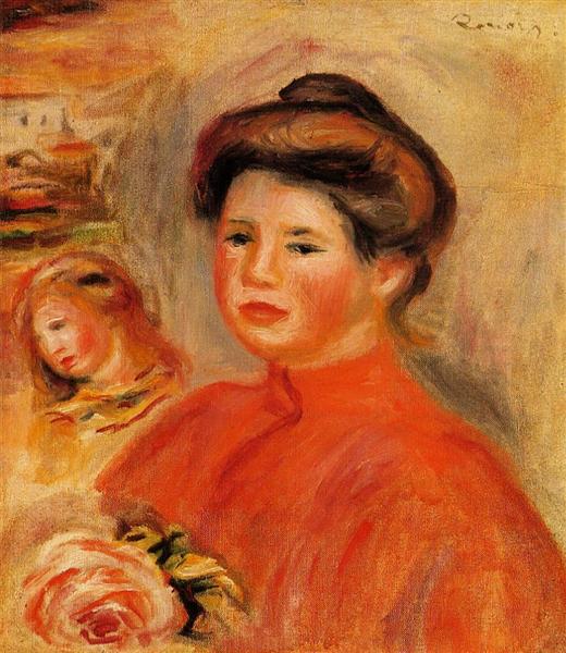 Gabrielle Alla Sua Finestra - 1907