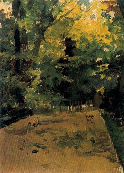 Trädgård av Italien